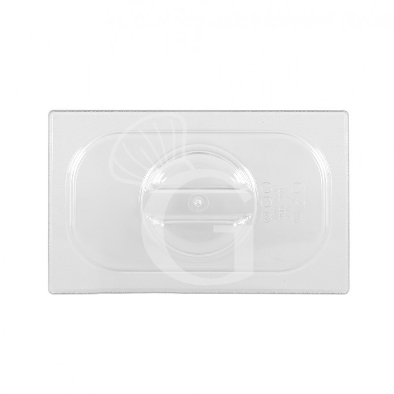 Coperchio in policarbonato GN1/4 dimensioni L 265 x P 163 mm