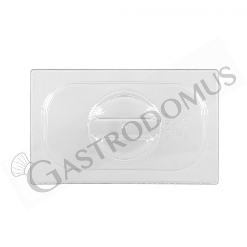 Coperchio in policarbonato GN1/4 dimensioni L 265 x P 163 mm Coperchio in policarbonato GN1/4 dimensioni L 265 x P 163 mm