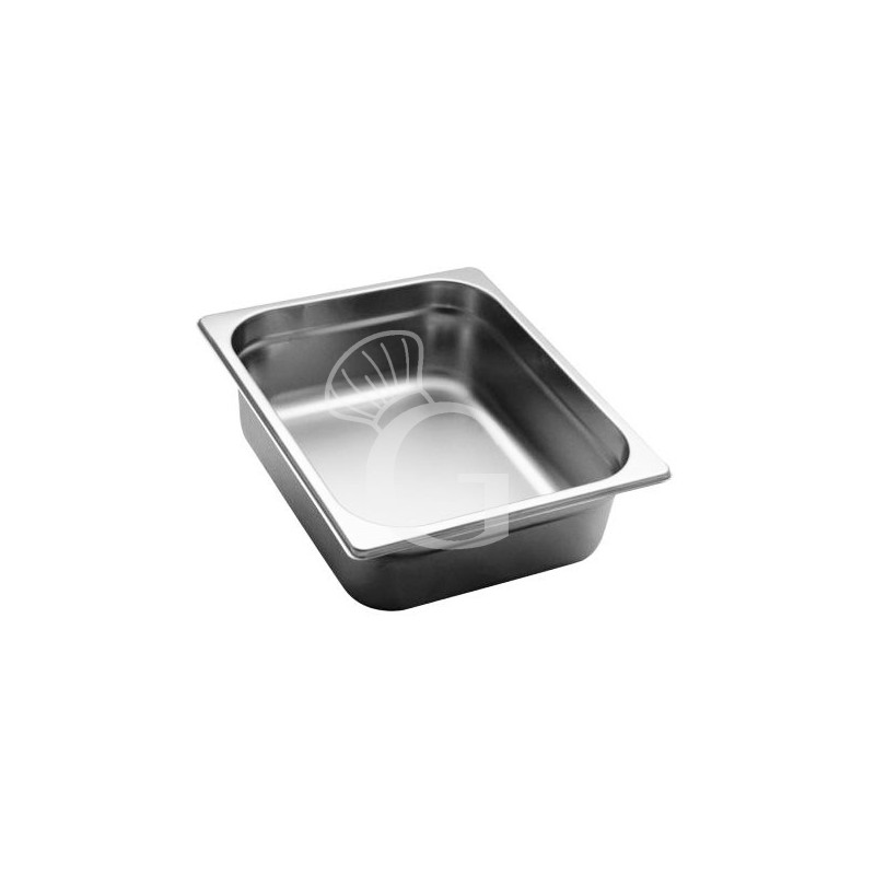 Bacinella in acciaio inox GN 1/2 L 325 mm x P 265 mm x H 150 mm