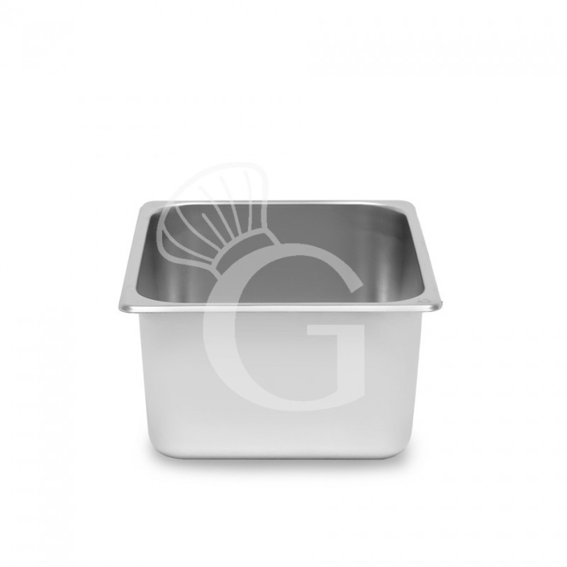 Bacinella in acciaio inox GN 1/2 L 325 mm x P 265 mm x H 150 mm