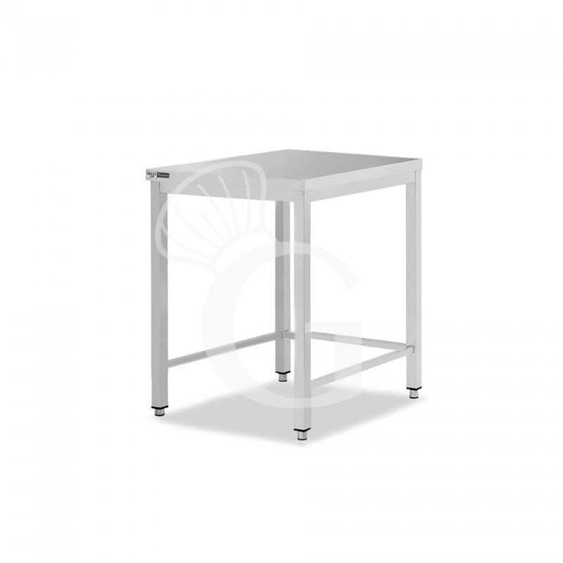 Tavolo inox L 600 mm x P 800 mm x H 865 mm