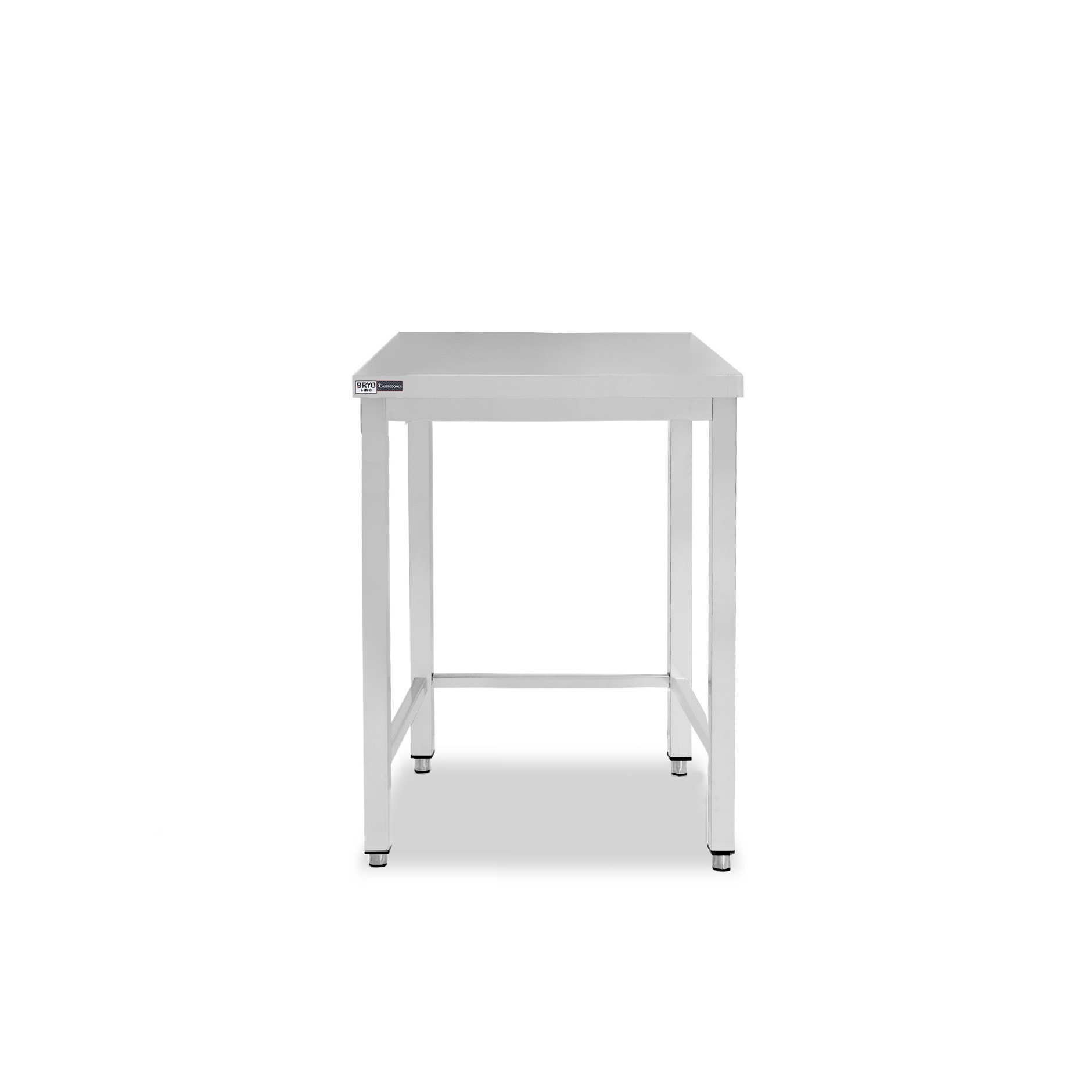 Tavolo inox L 600 mm x P 800 mm x H 865 mm