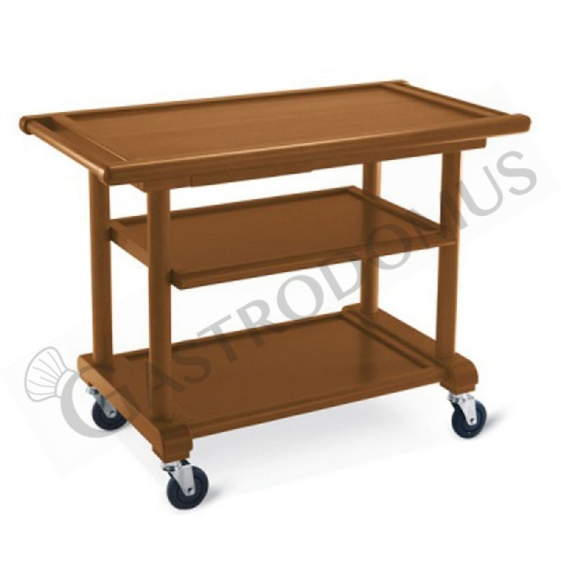 Carrello di servizio con 3 piani - L 1070 mm x P 550 mm x H 820 mm Carrello di servizio con 3 piani - L 1070 mm x P 550 mm x H 820 mm
