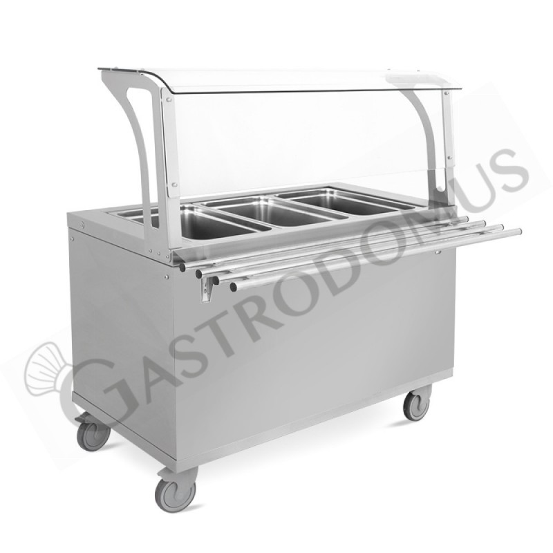 Carrello refrigerato temperatura +4°C/+10°C - L 1200 mm x P 940 mm x H 1330 mm Carrello refrigerato temperatura +4°C/+10°C - L 1200 mm x P 940 mm x H 1330 mm