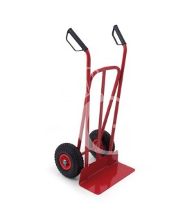Carrello portacasse in acciaio inox con pianale L 530 mm x P 440 mm x H 1050 mm portata 200 kg