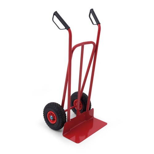 Carrello portacasse in acciaio inox con pianale L 530 mm x P 440 mm x H 1050 mm portata 200 kg