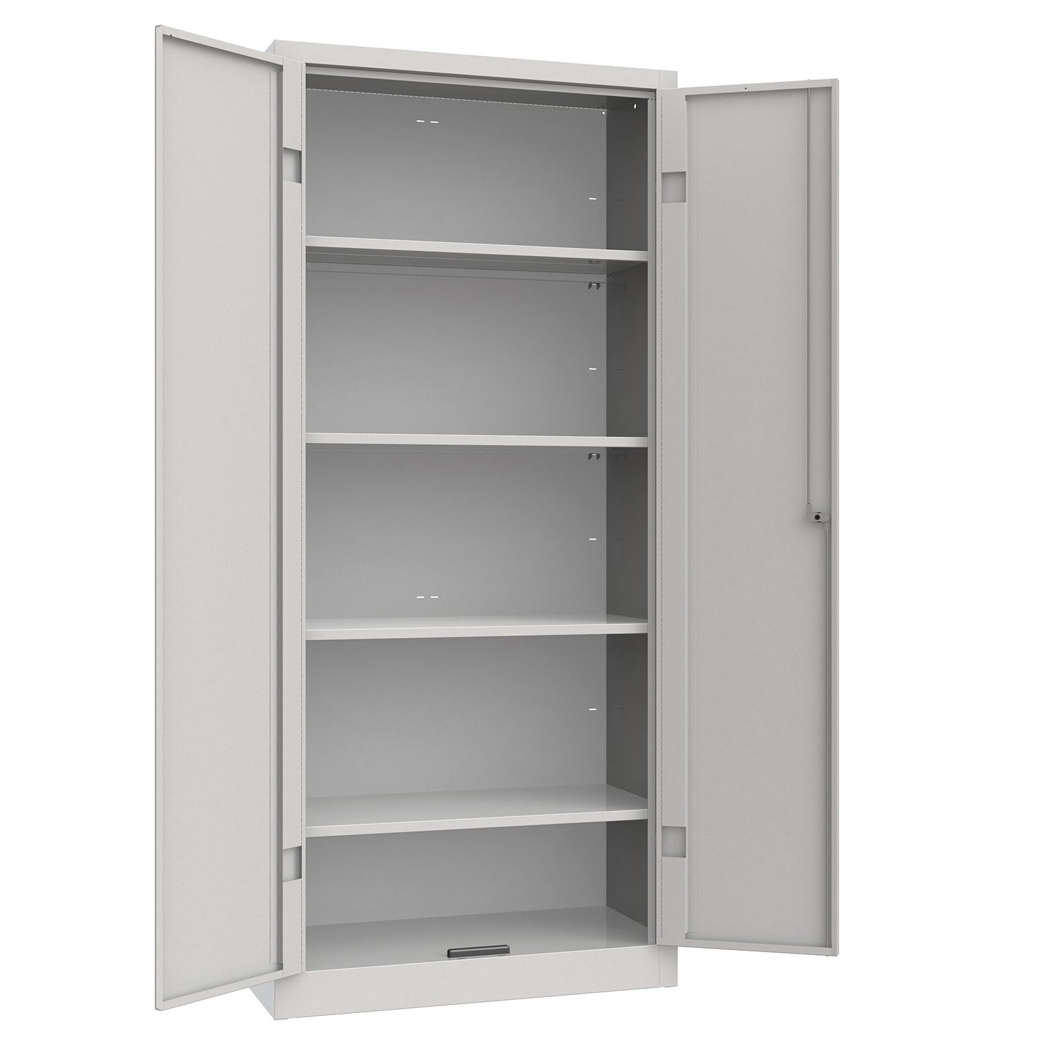 Armadio multiuso monoblocco, 800x400x1800 mm Colore standard RAL 7035