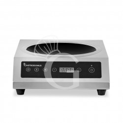 Wok a induzione 1 zona di cottura L 340 mm x P 445 mm x H 130 mm 3500 W