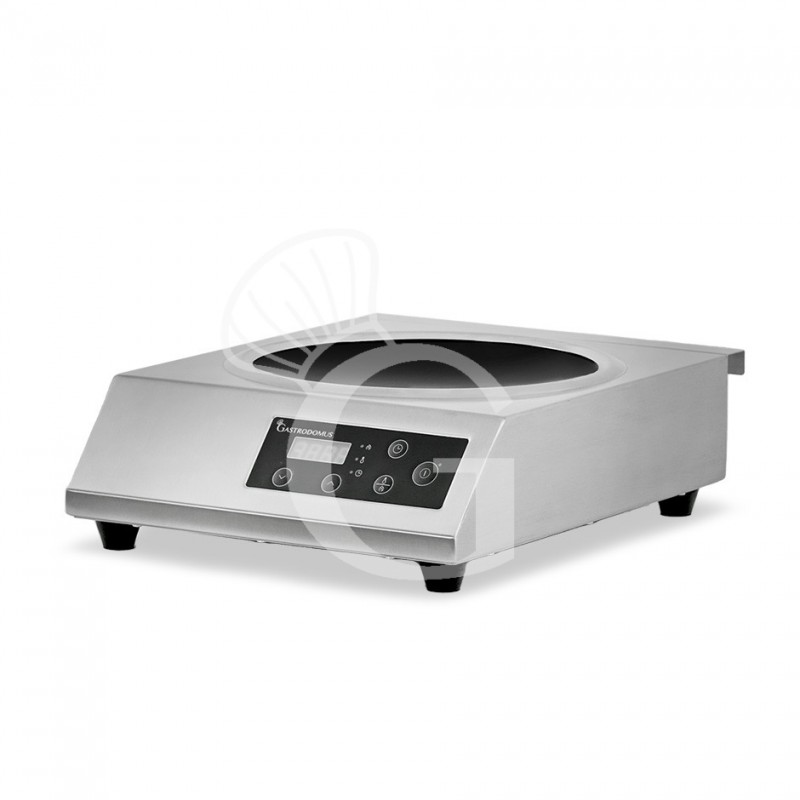 Wok a induzione 1 zona di cottura L 340 mm x P 440 mm x H 125 mm 3500 W