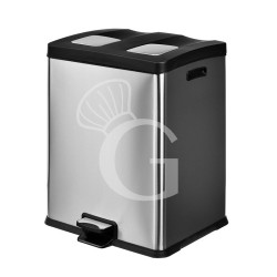 Pattumiera in acciaio inox...