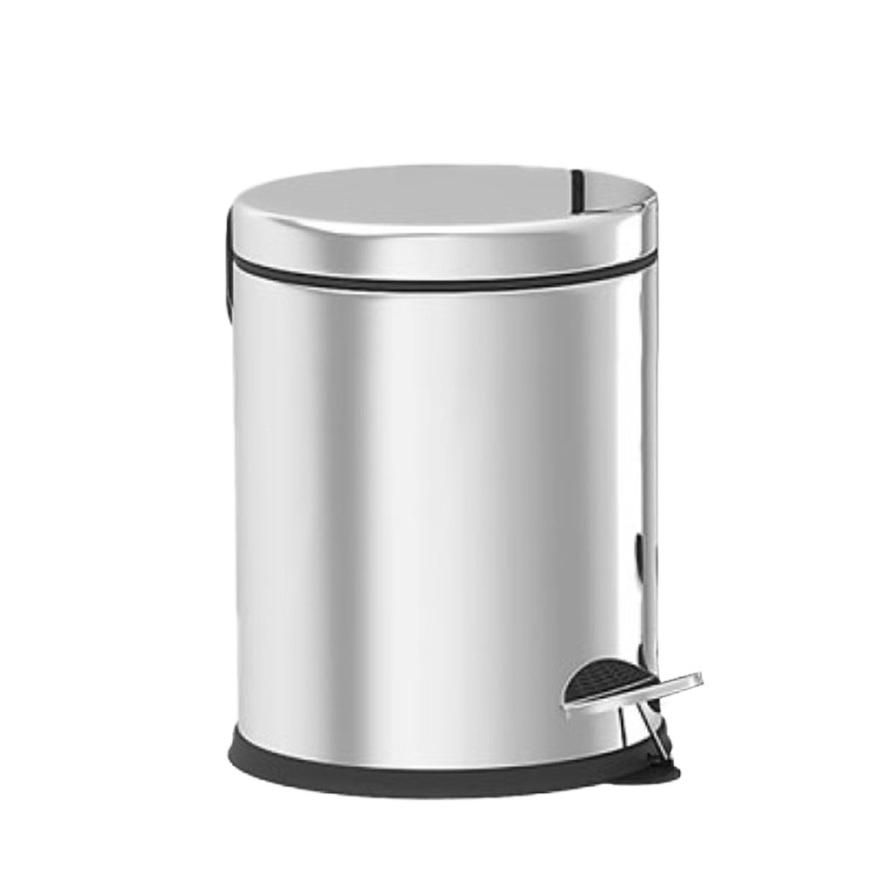 Pattumiera piccola in acciaio inox da 5 Lt