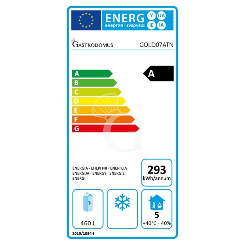 Armadio Refrigerato Ventilato 0°C/+10°C 700 LT classe energetica A