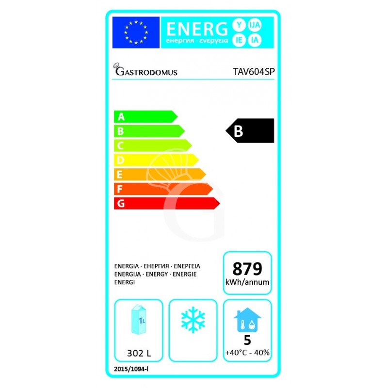 Tavolo Refrigerato 4 porte Prof. 600 0°C/+10°C senza top Classe energetica A