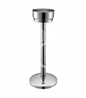 Piedistallo per cestello champagne in acciaio inox Ø180 x H 675 mm