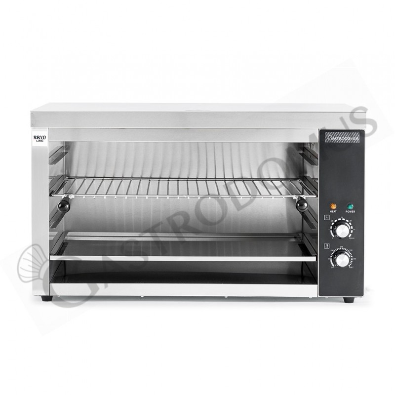 Salamandra monofase L 790 mm x P 450 mm x H 460 mm 4 KW Salamandra monofase L 790 mm x P 450 mm x H 460 mm 4 KW