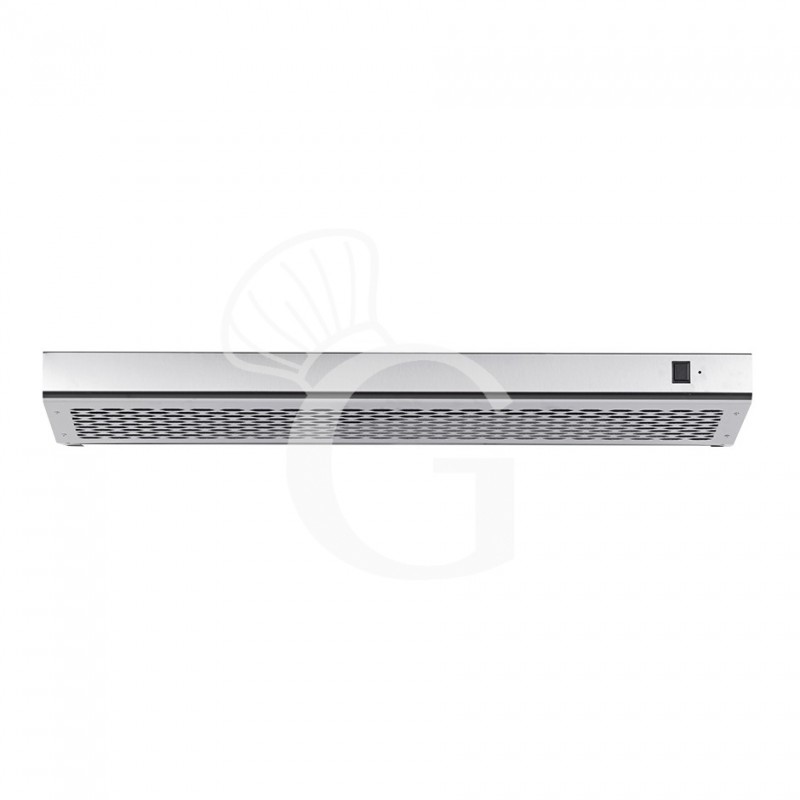 Cappa inox per forno pizza - L 1100 mm x P 1355 mm x H 120 mm