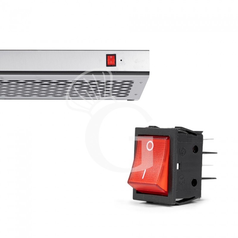 Cappa inox per forno pizza - L 1360 mm x P 1375 mm x H 120 mm