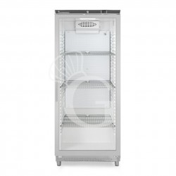 Armadio Refrigerato Statico inox porta vetro +2°C/+8°C 445 LT