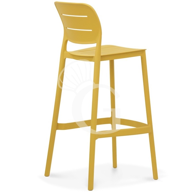 Sgabello con struttura in polipropilene - H 1040 mm