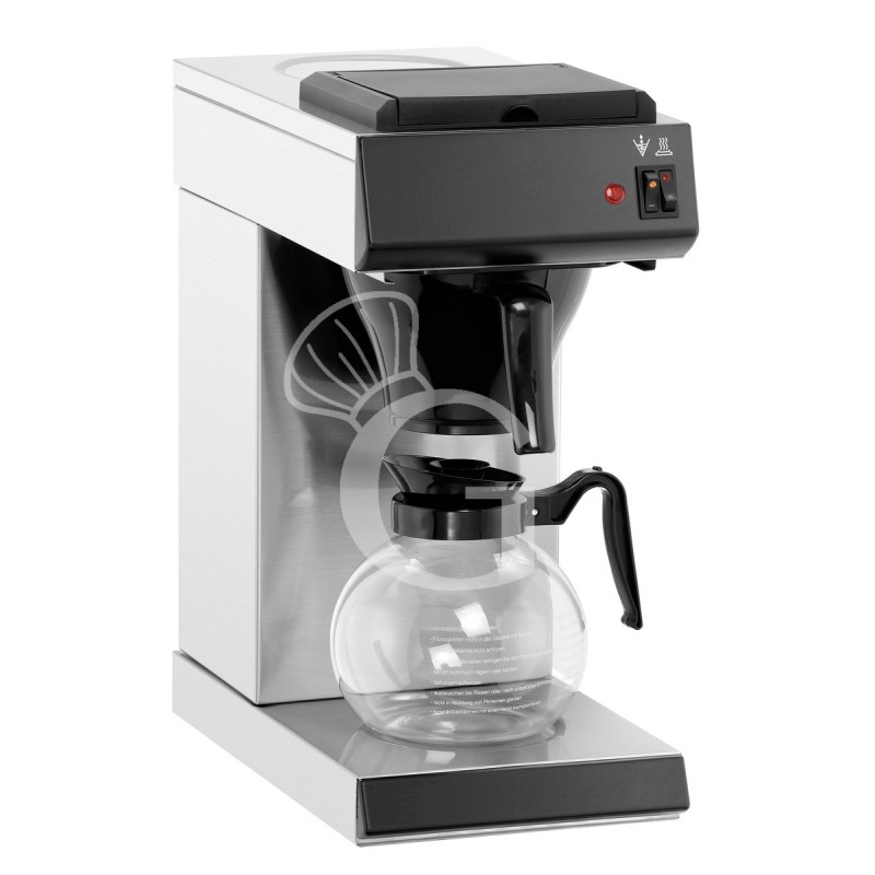 Macchina per Caffè americano in acciaio inox doppio ripiano riscaldante 1,6 LT