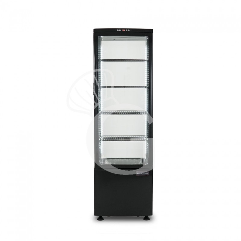 Espositore Refrigerato Ventilato Bibite 235 LT 0°C/+12°C color nero classe energetica B Espositore Refrigerato Ventilato Bibite 235 LT 0°C/+12°C color nero classe energetica B