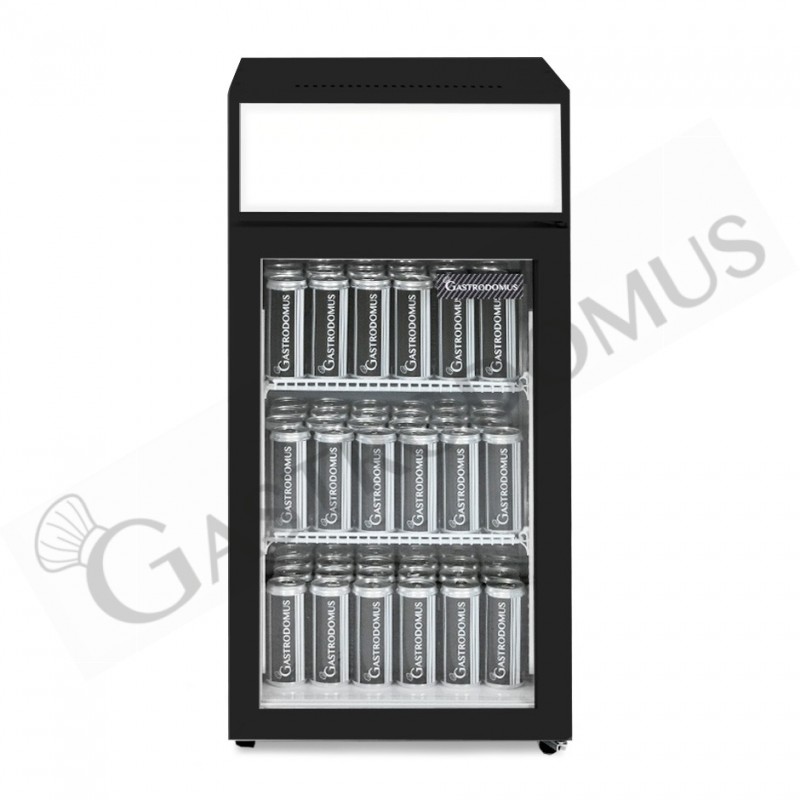 Frigo Bibite Ventilato 60 LT 0°C/+10°C colore nero Frigo Bibite Ventilato 60 LT 0°C/+10°C colore nero