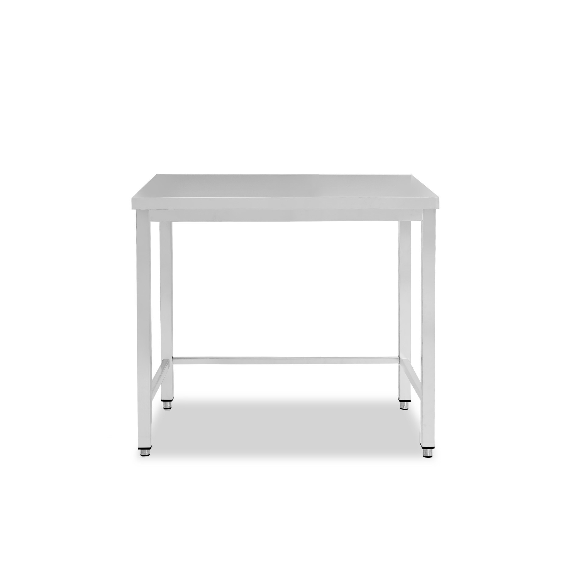 Tavolo inox L 800 mm x P 700 mm x H 865 mm