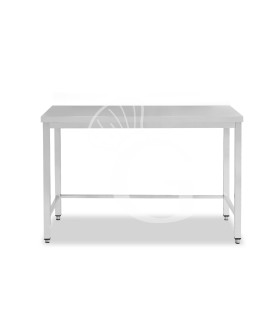 Tavolo inox L 1300 mm x P 800 mm x H 850 mm