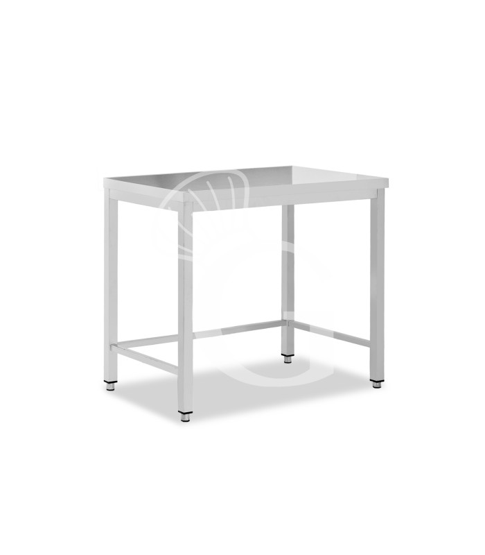Tavolo inox L 800 mm x P 800 mm x H 850 mm