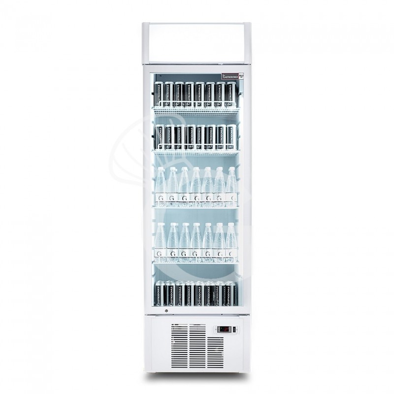 Frigo Bibite Ventilato 1 porta con Canopy 468 LT 2°C/+8°C colore bianco