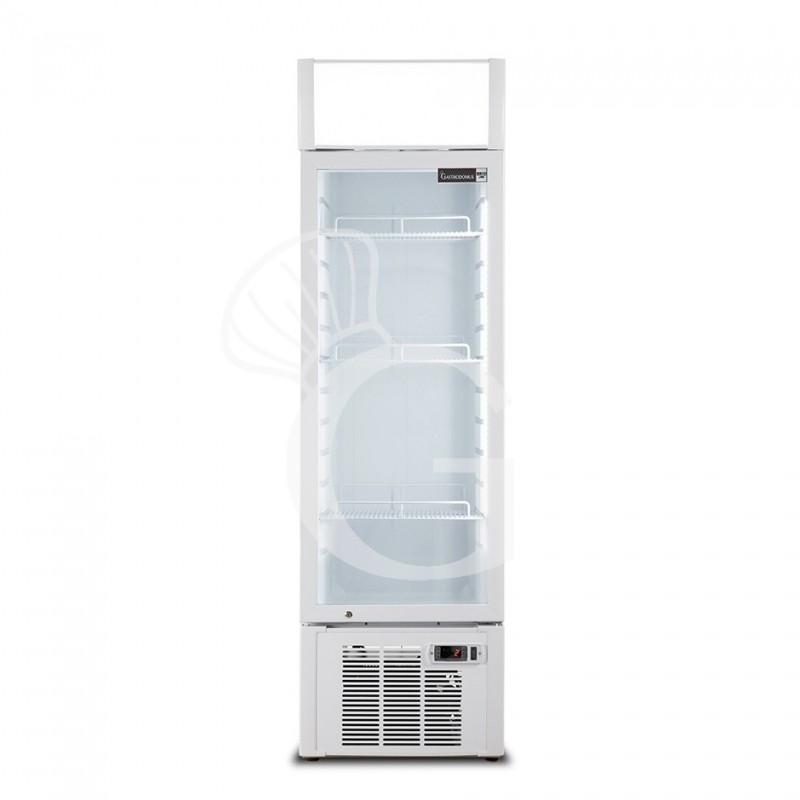 Frigo Bibite Ventilato 1 porta con Canopy 249 LT 2°C/+8°C colore bianco