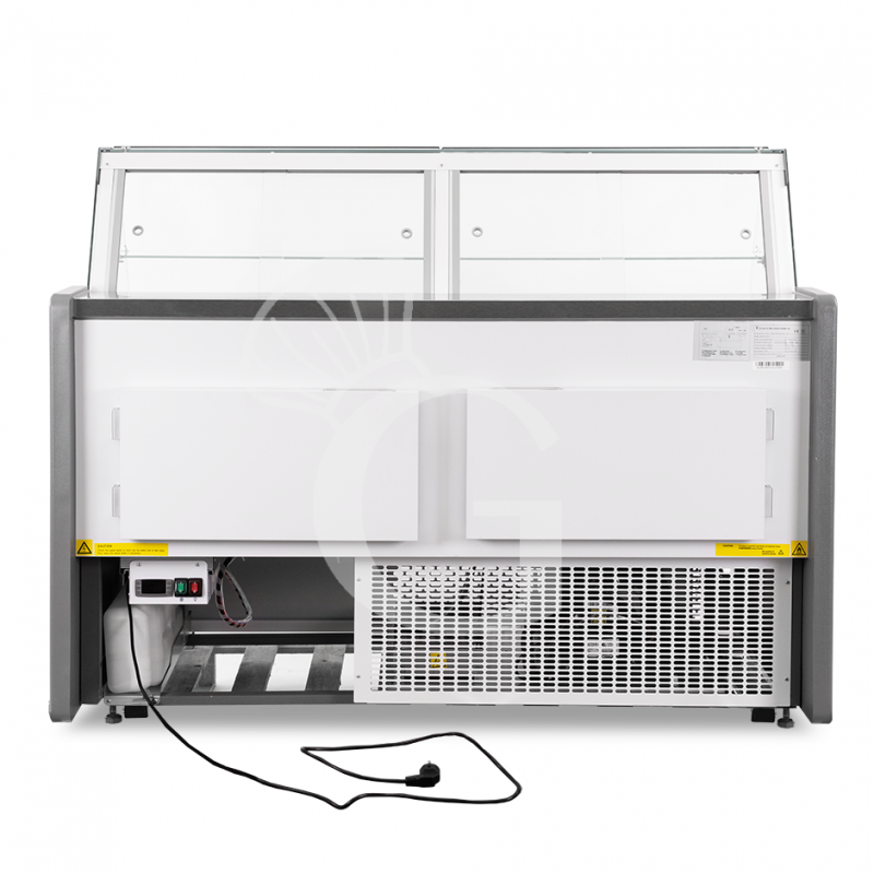 Vetrina espositiva ventilata 0°/+5°C L 1580 mm
