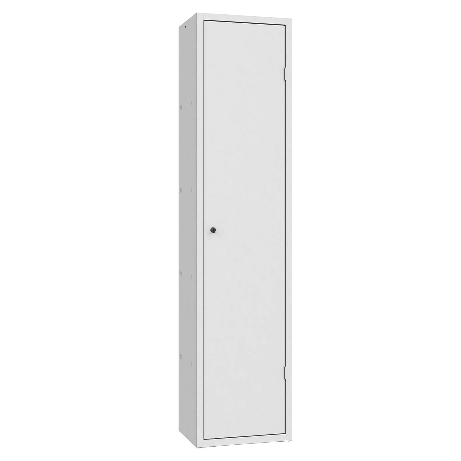 Armadio portascope monoblocco, 420x330x1800 mm colore standard RAL 7035