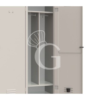 Kit divisori 1/2 altezza prof. 330 mm