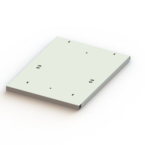 Kit ripiano metallico L525xP480xH30 mm