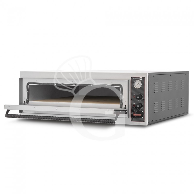Forno Elettrico per 6 pizze diametro 350 mm 1 camera orizzontale controllo meccanico 9 Kw