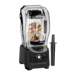 Frullatore struttura in plastica con cupola antirumore 1 bicchiere 2,8 LT 1,68 Kw L 240 x P 270 x H 570 mm