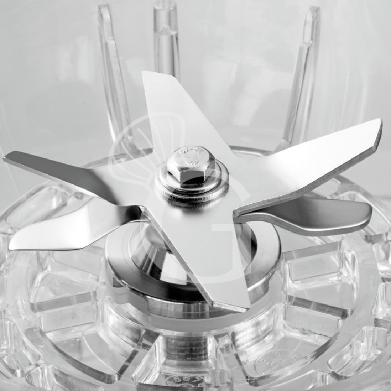 Frullatore struttura in plastica con cupola antirumore 1 bicchiere 2,8 LT, 28.000 rpm, 1,68 Kw L 240 x P 270 x H 570 mm