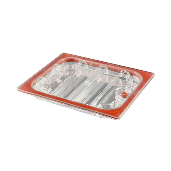 Coperchio in tritan con guarnizione GN1/2 dimensioni L 325 mm x P 265 mm