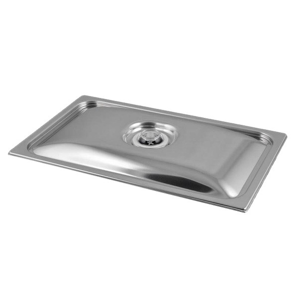 Coperchio in acciaio a tenuta per sottovuoto GN1/1 dimensioni L 530 mm x P 325 mm
