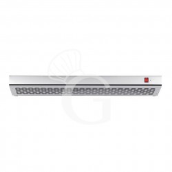 Cappa inox per forno pizza - L 1000 mm x P 995 mm x H 120 mm