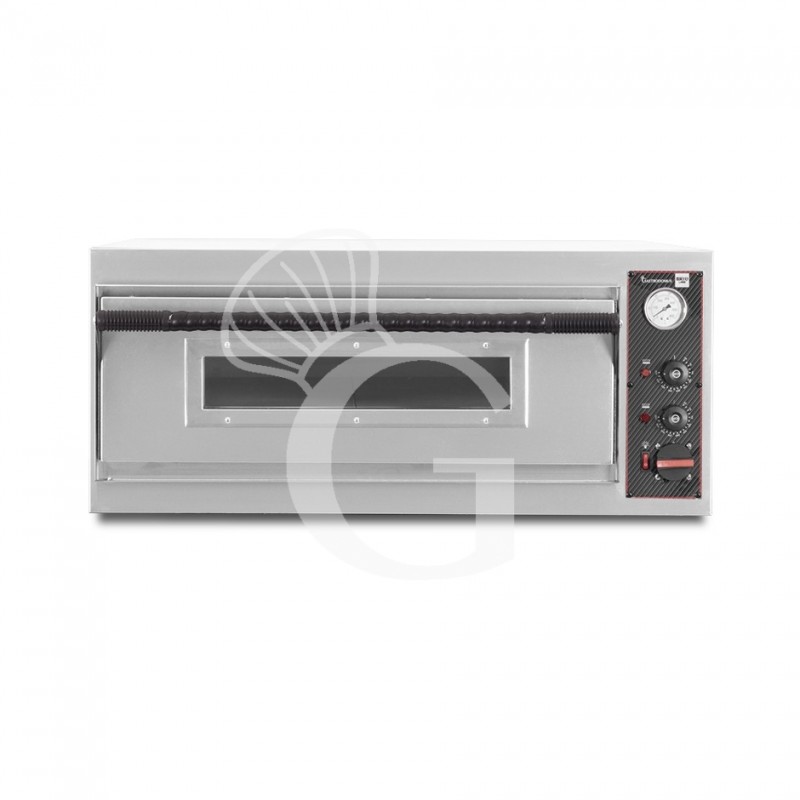 Forno Elettrico 4 pizze diametro 350 mm 1 camera controllo meccanico 6 Kw