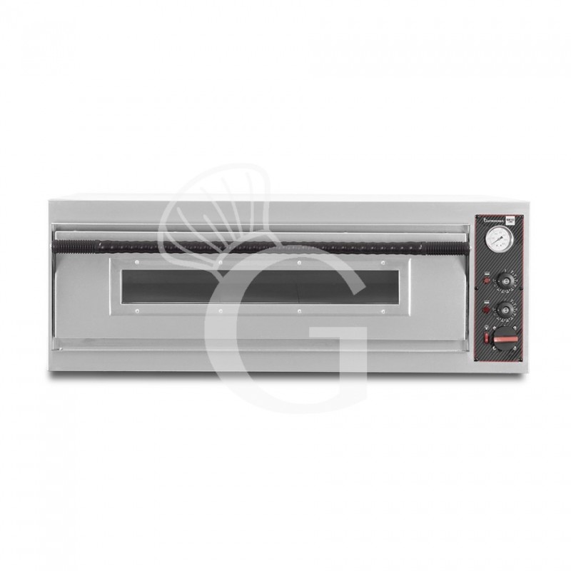 Forno Elettrico per 9 pizze diametro 350 mm 1 camera controllo meccanico 13,2 Kw