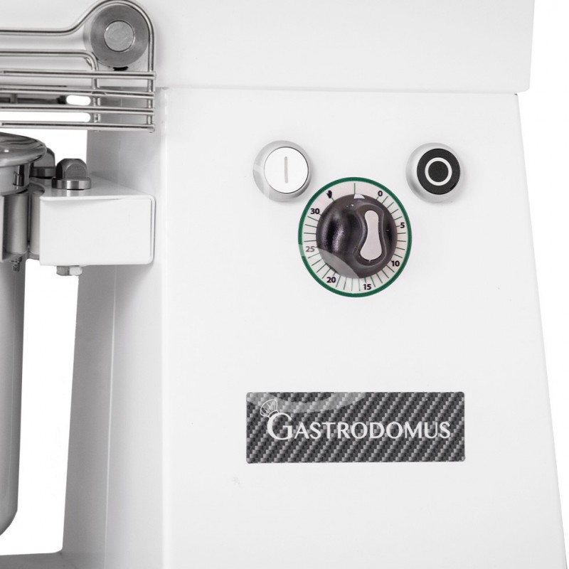 Impastatrice a spirale testa e vasca fisse - 10 LT - Monofase - 1 velocità