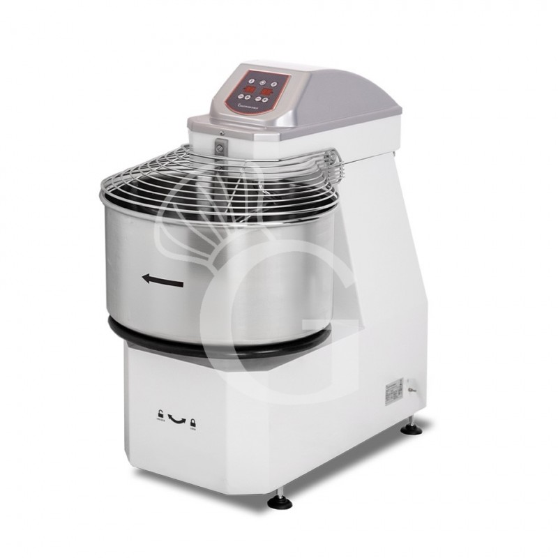 Impastatrice a spirale vasca estraibile comandi digitali - 42 LT - Trifase 230-400 V - 2 velocità