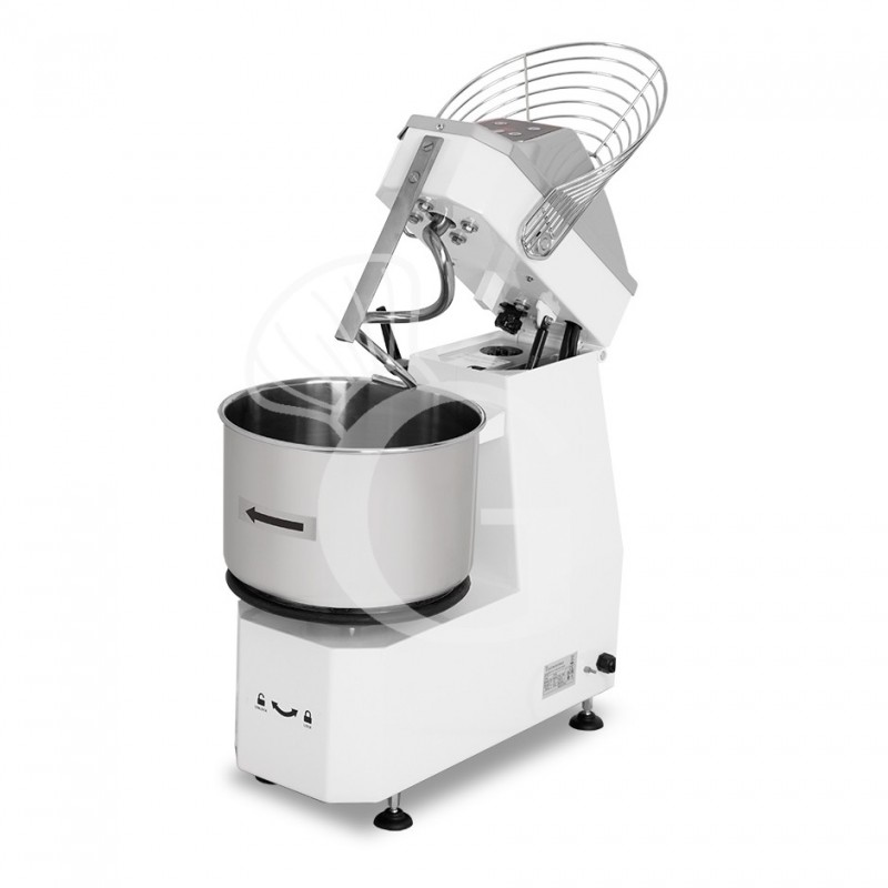 Impastatrice a spirale vasca estraibile comandi digitali - 16 LT - Monofase 230 V - 1 velocità
