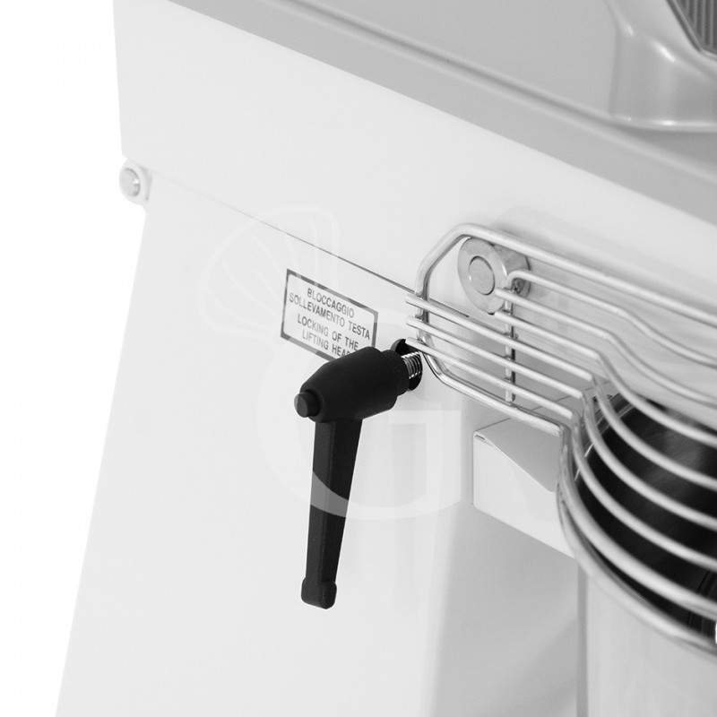 Impastatrice a spirale vasca estraibile comandi digitali - 22 LT - Trifase 230-400 V - 2 velocità