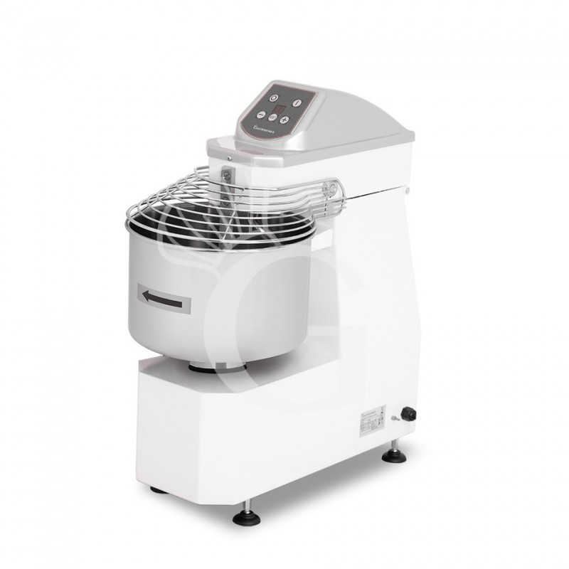 Impastatrice a spirale testa e vasca fisse comandi digitali - 16 LT - Trifase - 1 velocità