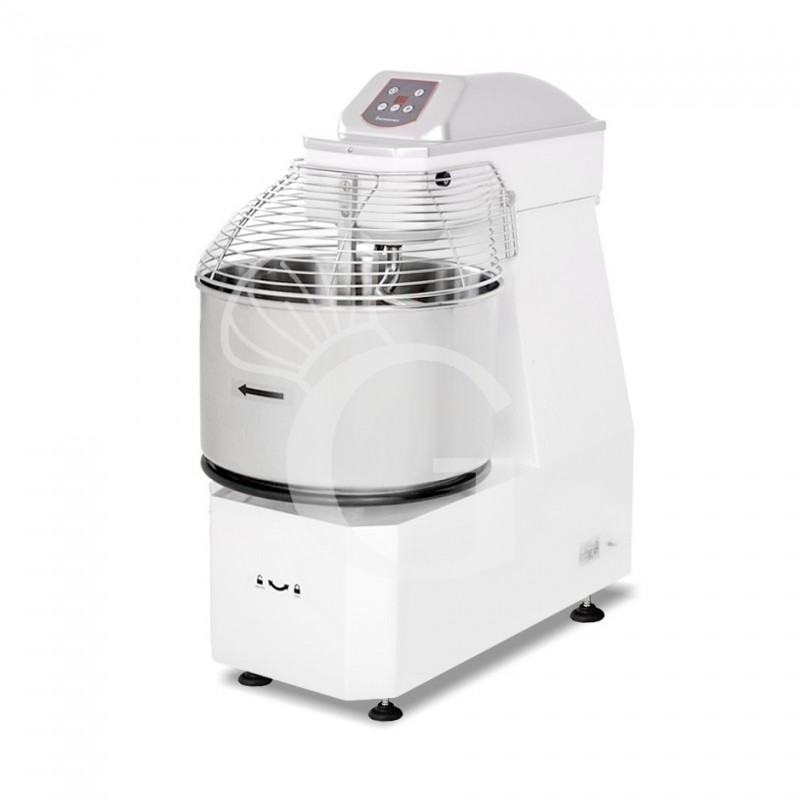 Impastatrice a spirale vasca estraibile comandi digitali - 62 LT - Trifase 230-400 V - 1 velocità