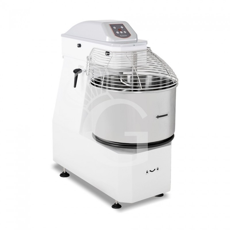 Impastatrice a spirale vasca estraibile comandi digitali - 62 LT - Trifase 230-400 V - 1 velocità